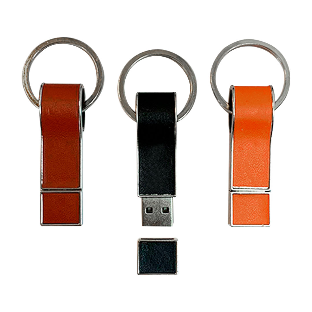 Pendrive de Cuero Personalizados, acabado en piel con diseños elegantes