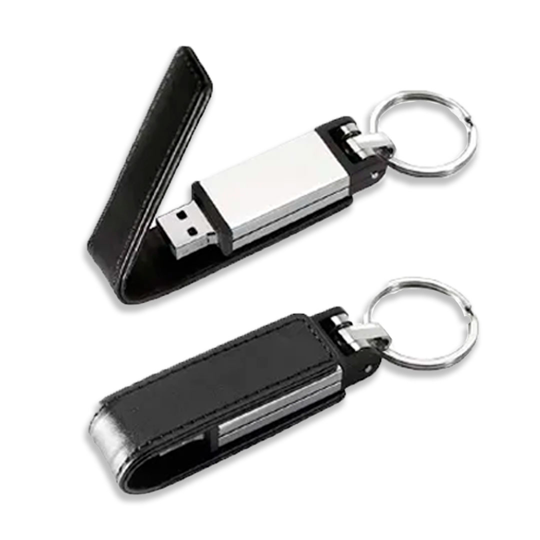 Pendrive de Cuero Personalizados, acabado en piel con diseños elegantes